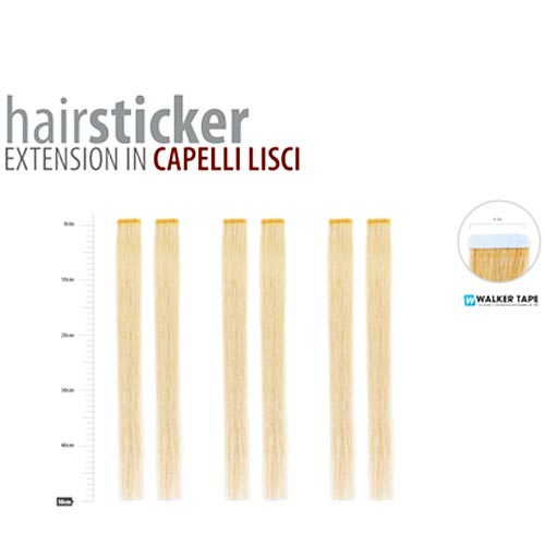 HAIRSTICKER: सीधे बालों में एक्सटेंशन - DIBIASE HAIR